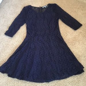 Fishbowl lace mini dress